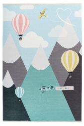 Bild von Kinderteppich Greta 605 Ballonfahrt