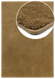 Bild von Veloursteppich Heras gold