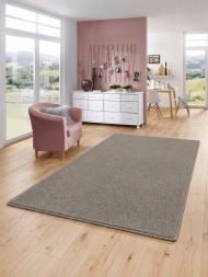 Alternatives Bild von Veloursteppich Heras Silber