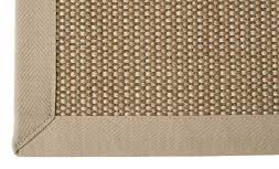 Sisal Teppich Linen natur/hellbraun