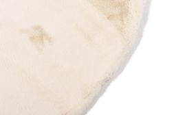Flauschiger Teppich Lotti Beige