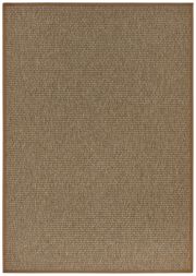 In- & Outdoor Teppich Naturino Prestige nuss mit Polyesterbordre