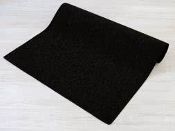 In- & Outdoor Teppichläufer Taffino Rips schwarz