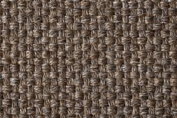 Sisal Teppich Cuadro braun Baumwollbordre braun