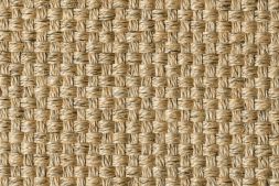 Sisal Teppich Cuadro natur Baumwollbordre braun