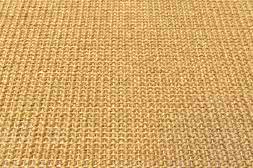 Sisal Teppich Mio natur Baumwollbordre avocado