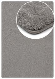 Bild von Veloursteppich Spezia Silber