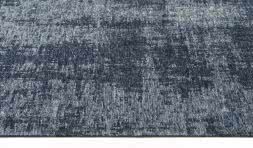 Vintage Teppich Struktur dunkelgrau-blau