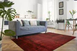 Alternatives Bild von Vintage Teppich Struktur rot