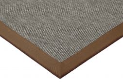 Outdoor Teppich Taffino Rips grau Bordre sandstein