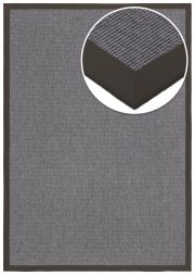 Bild von Outdoor Teppich Taffino Rips steingrau Bordre schlamm