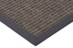 Outdoor Teppich Taffino Tweed graubraun Bordre grau
