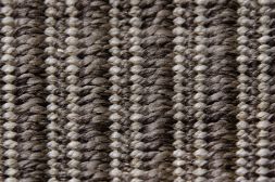 Outdoor Teppich Taffino Tweed graubraun Bordre schwarz