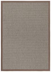 Outdoor Teppich Taffino Tweed grau Bordre oxid-taupe